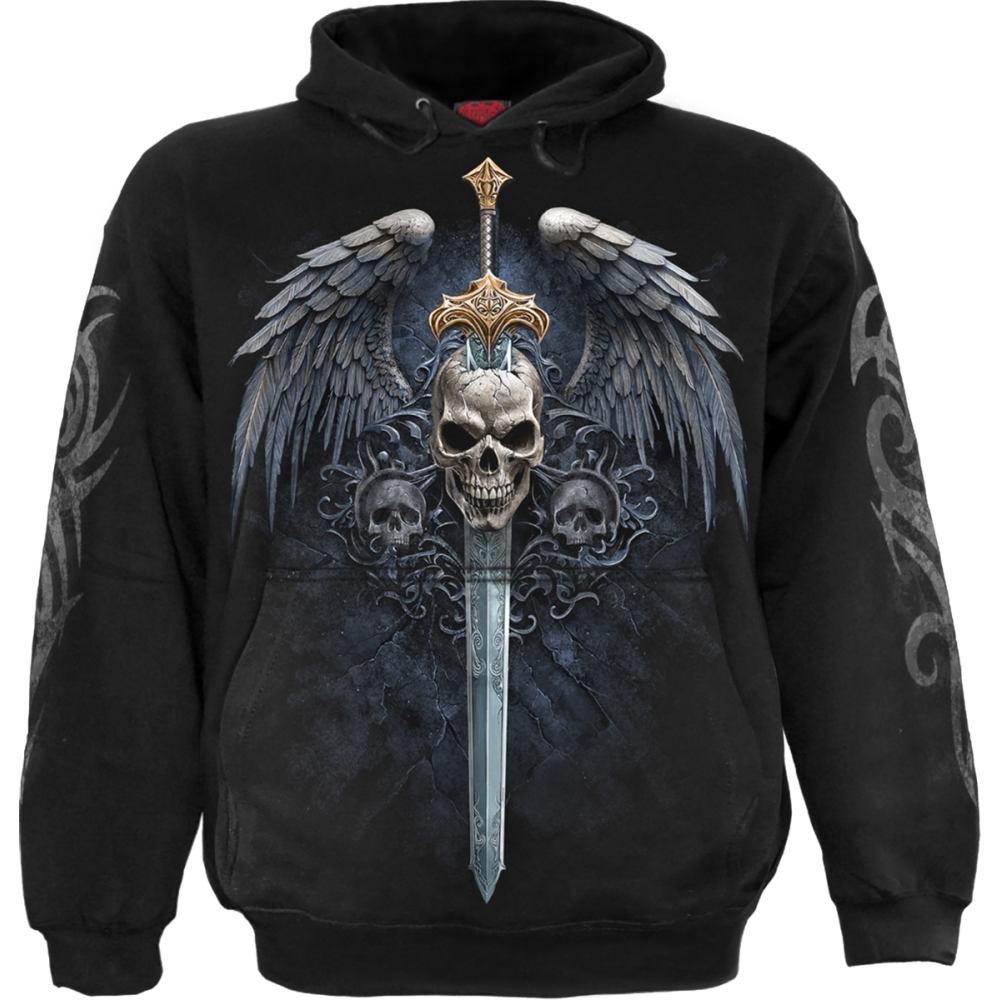 Spiral - Angel Sword Hoodie - Black